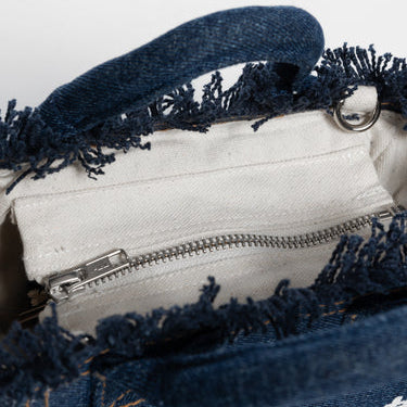 Mc2 Saint Barth borsa vanity mini denim dark