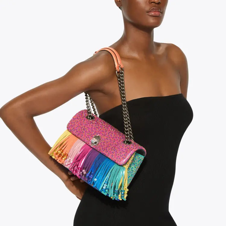Kurt Geiger borsa Kensington Fringe multicolor