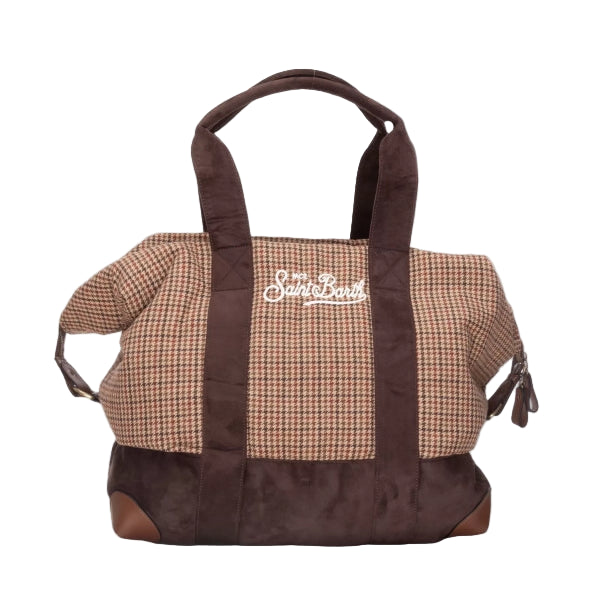 Mc2 Saint Barth Travel bag pied de poule