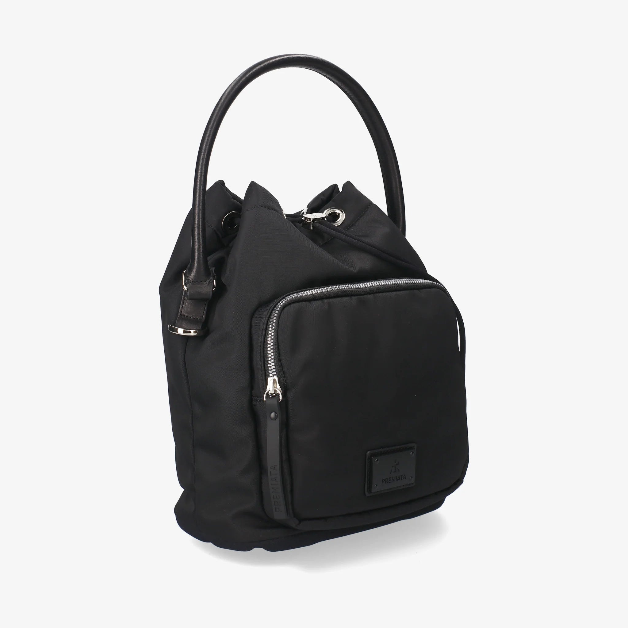 Premiata borsa Mia in tessuto nero