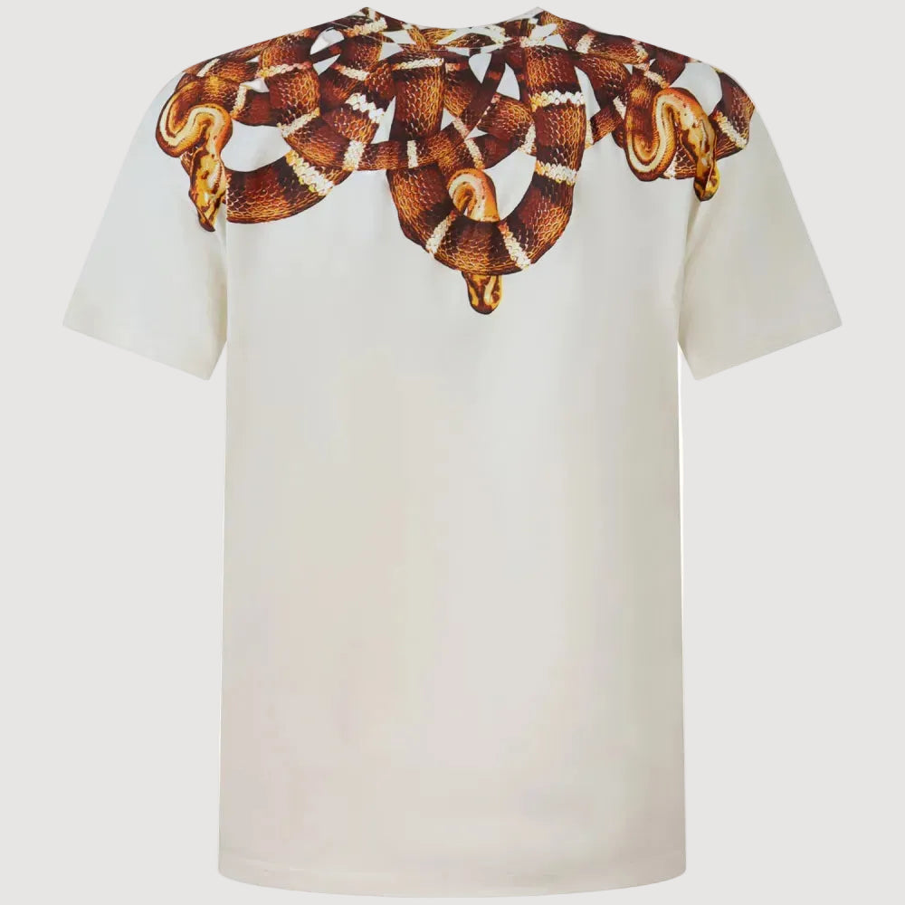 County of Milan t-shirt in cotone stampa serpenti