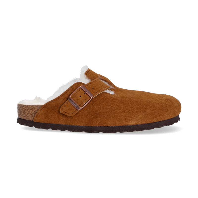 Birkenstock Boston camoscio cuoio