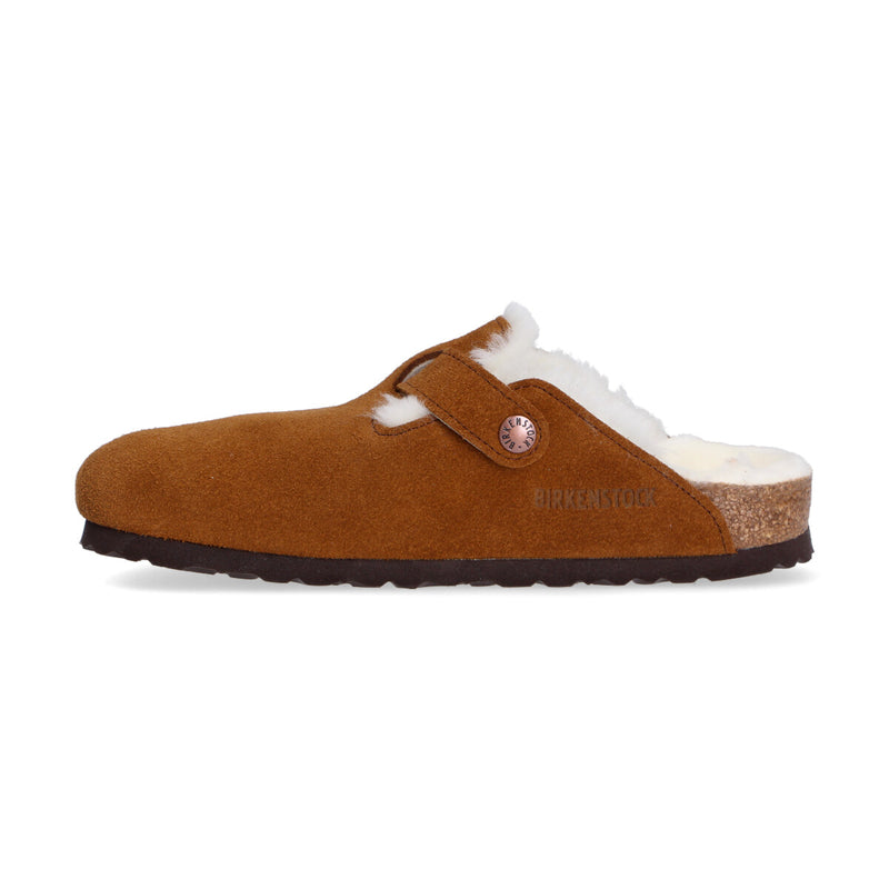 Birkenstock Boston camoscio cuoio