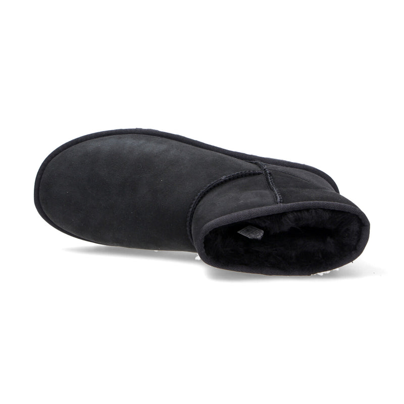 ugg boot classic mini camoscio nero