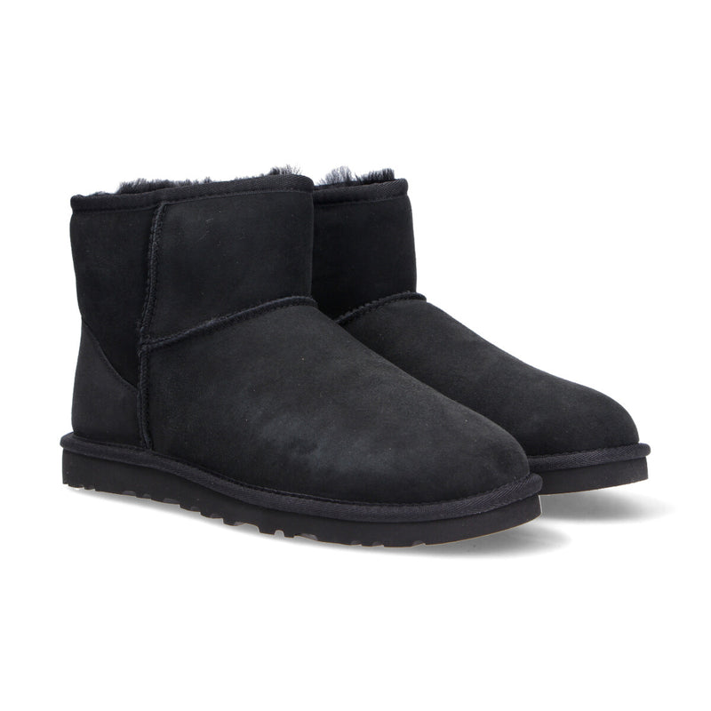 ugg boot classic mini camoscio nero