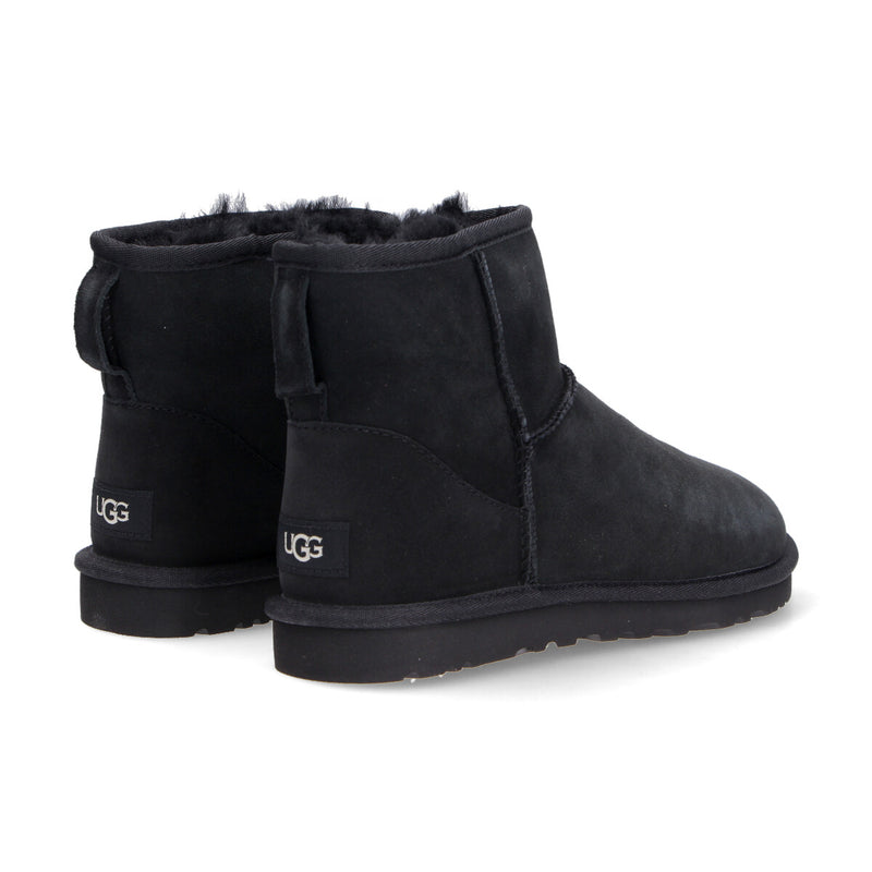 ugg boot classic mini camoscio nero
