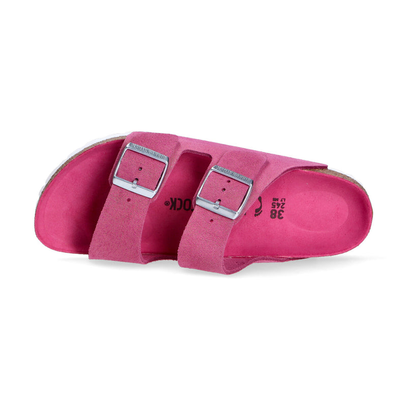 Birkenstock Arizona camoscio fuxia brillante