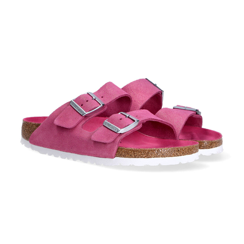 Birkenstock Arizona camoscio fuxia brillante