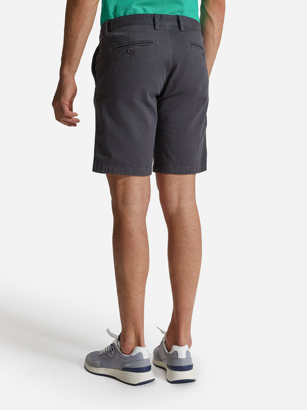 Bermuda chino North Sails grigio scuro