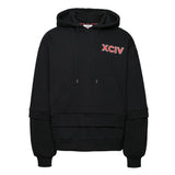 GCDS hooded sweatshirt with logo