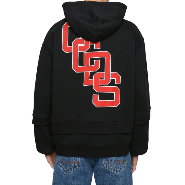 GCDS hooded sweatshirt with logo