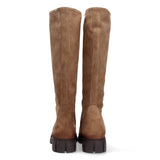 Felmini camel leather boots