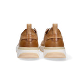 Sneaker Santoni low top beige traforata