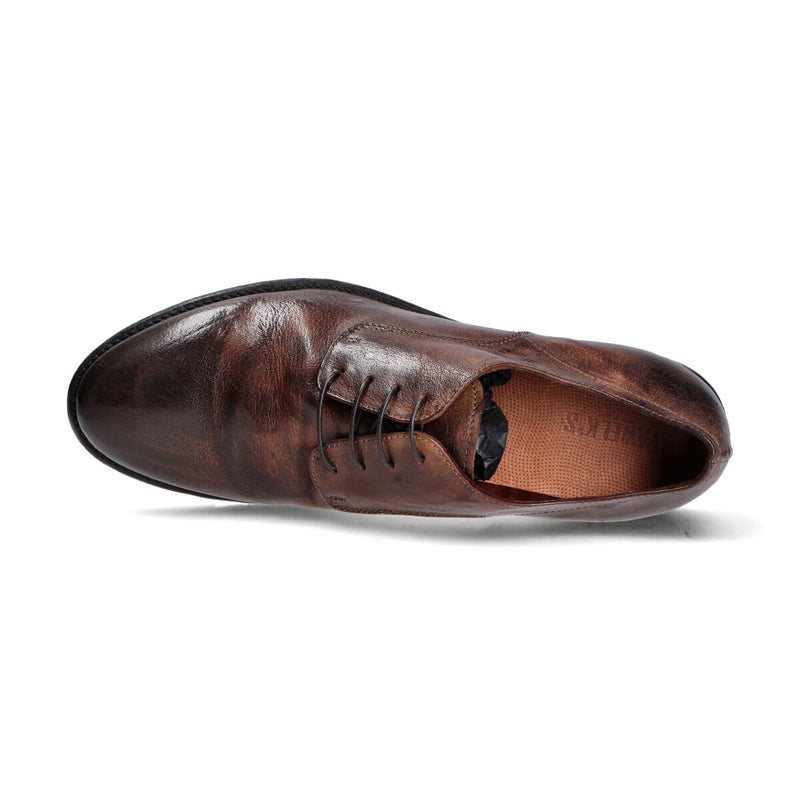 Pawelk's Scarpa stringata in pelle cuoio