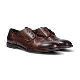 Pawelk's Scarpa stringata in pelle cuoio