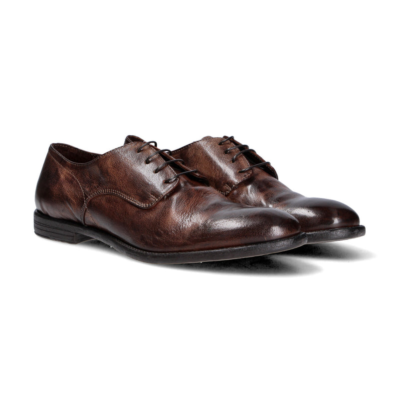 Pawelk's Scarpa stringata in pelle cuoio