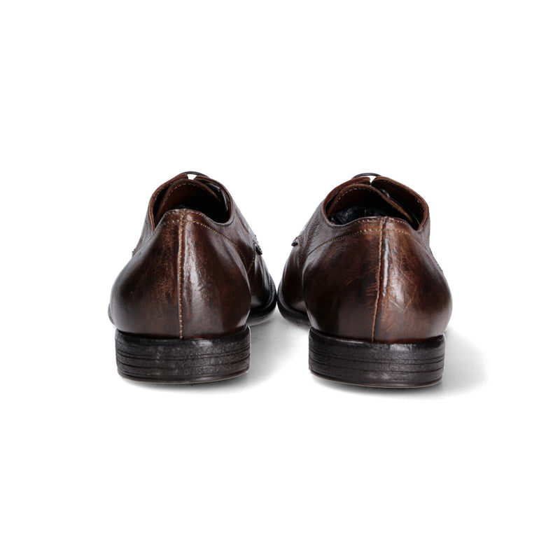 Pawelk's Scarpa stringata in pelle cuoio