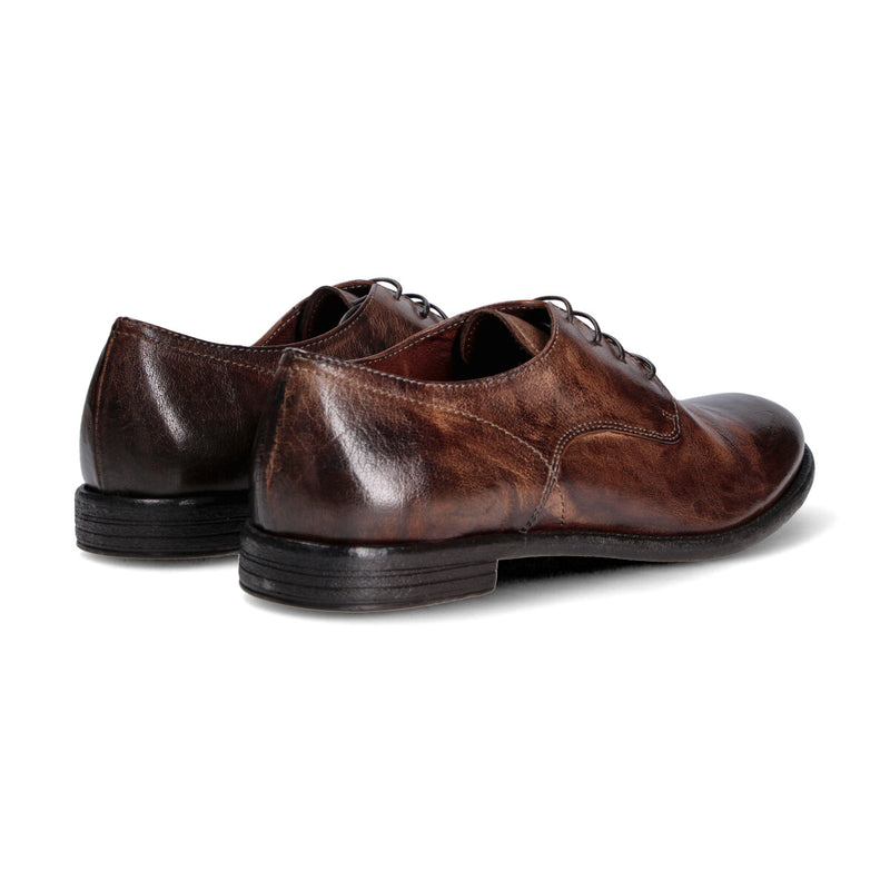 Pawelk's Scarpa stringata in pelle cuoio