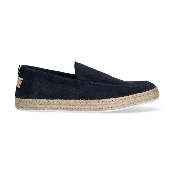 Pawelk's slip-on blue suede trainers