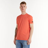 RRD t-shirt in tessuto tecnico girocollo arancio