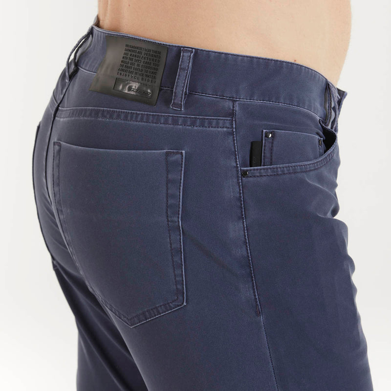 RRD pantalone 5 tasche tessuto tecnico blu