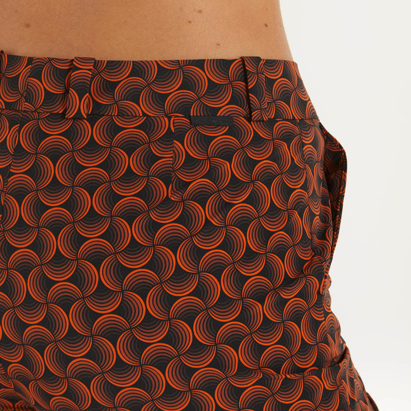RRD pantalone tessuto tecnico fantasia arancio