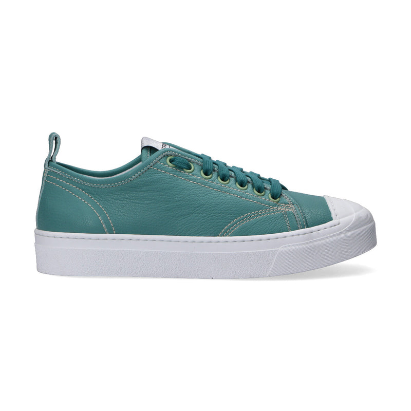 Stokton trainer 320 aquamarine green leather