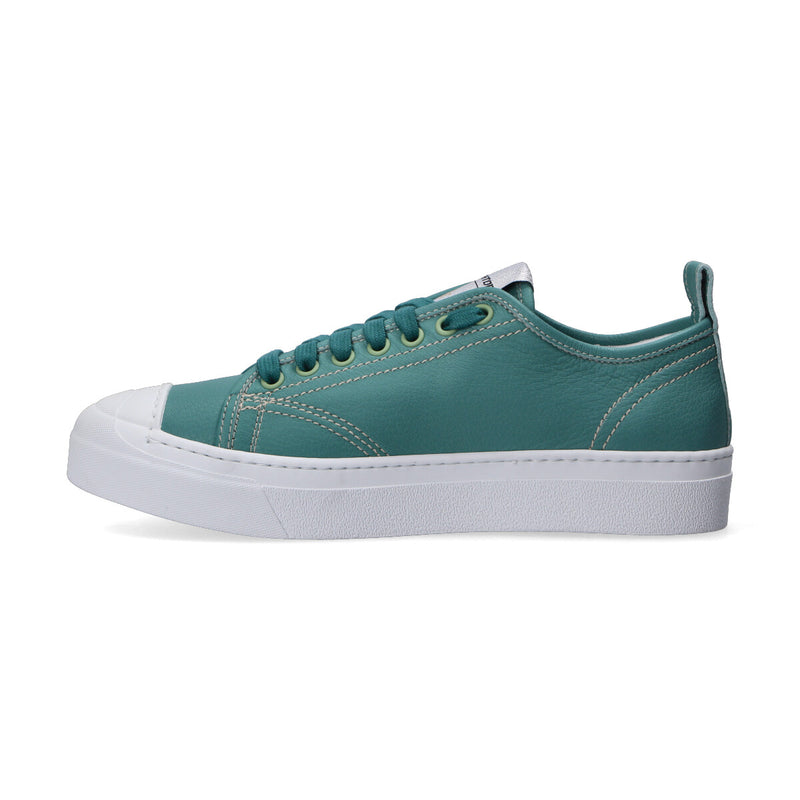 Stokton trainer 320 aquamarine green leather