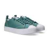 Stokton sneaker 320 pelle verde acquamarina