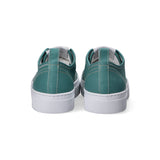 Stokton sneaker 320 pelle verde acquamarina