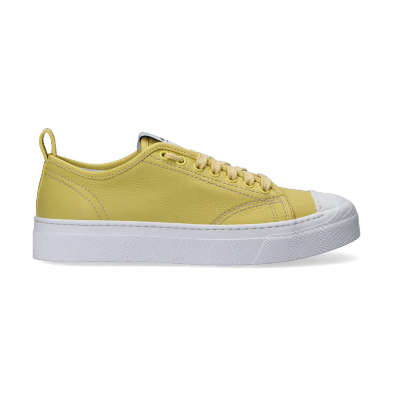 Stokton trainer 320 lime yellow leather