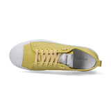 Stokton sneaker 320 pelle giallo lime