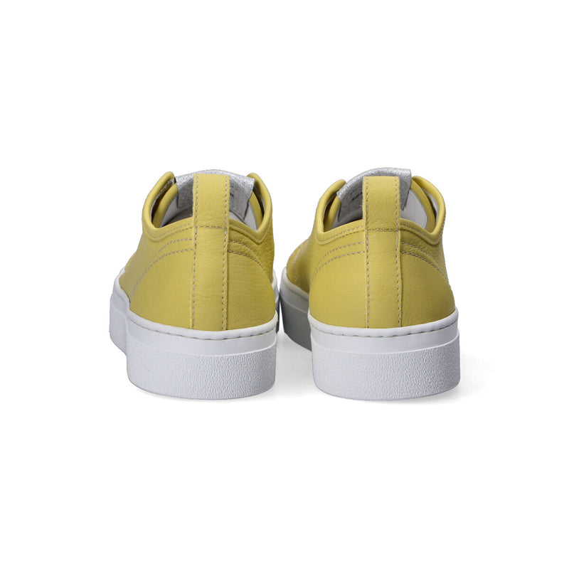 Stokton sneaker 320 pelle giallo lime
