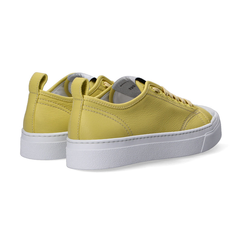 Stokton sneaker 320 pelle giallo lime