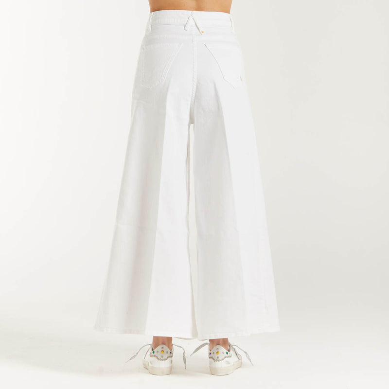 CYCLE Wide high rise super wide cropped leg