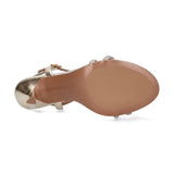 Sandali Bibi Lou pelle strass oro