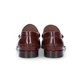 Artisti & Artigiani mocassino stile college cuoio