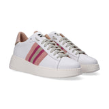 Stokton sneakers 871 pelle bianca rosa