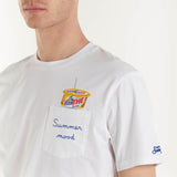 Mc2 Saint Barth t-shirt bianca summer mood estathè