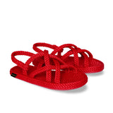 Bohonomad sandali in corda rossa