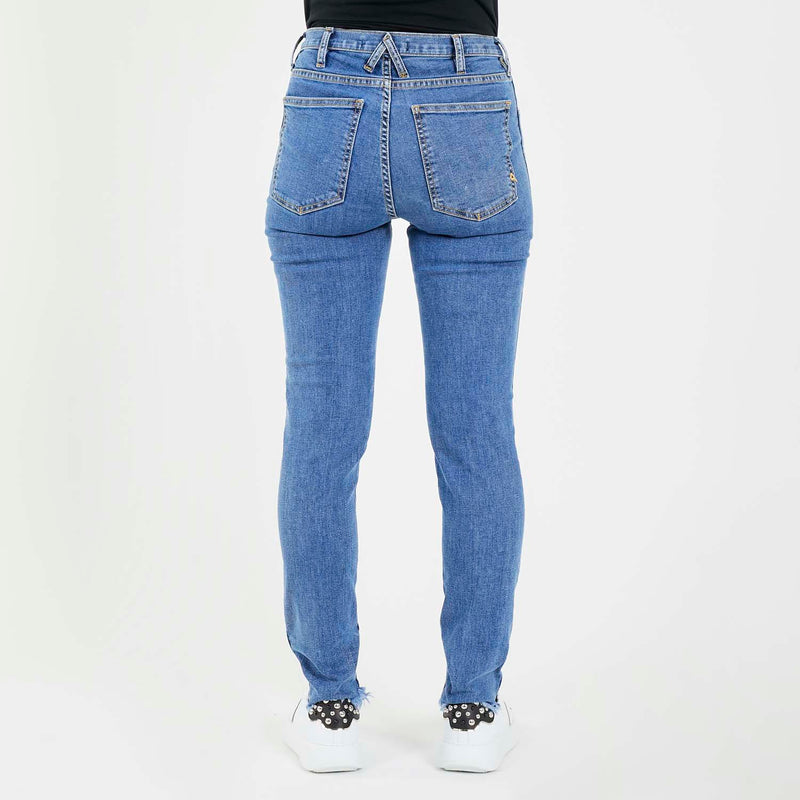 Cycle high-waisted denim jeans