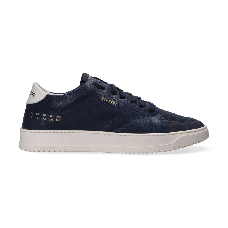 Stokton sneaker Destroy pelle blu