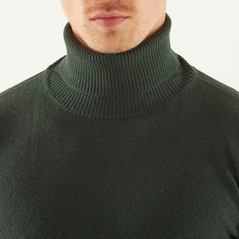 Daniele Fiesoli maglione a collo alto verdone