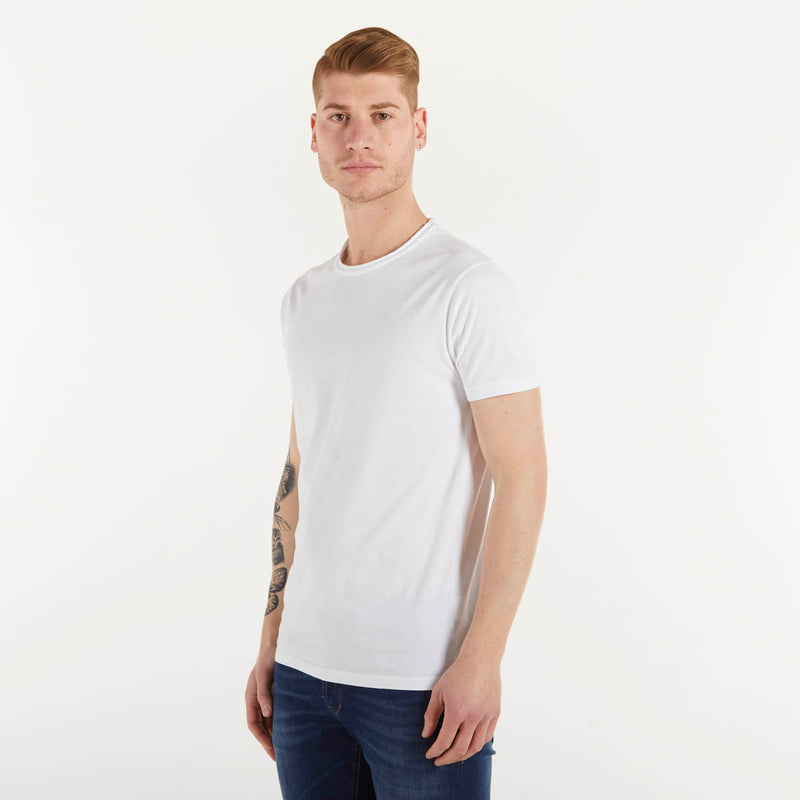 Daniele Fiesoli t-shirt basic tessuto bianco