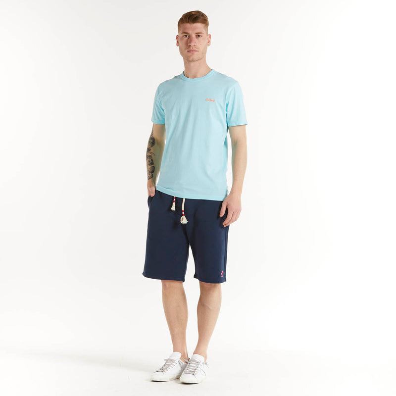 Mc2 Saint Barth t-shirt tessuto azzurro
