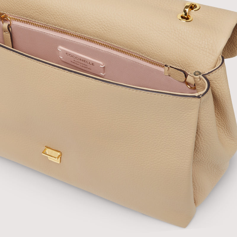 Coccinelle borsa Neo Firenze soft media beige