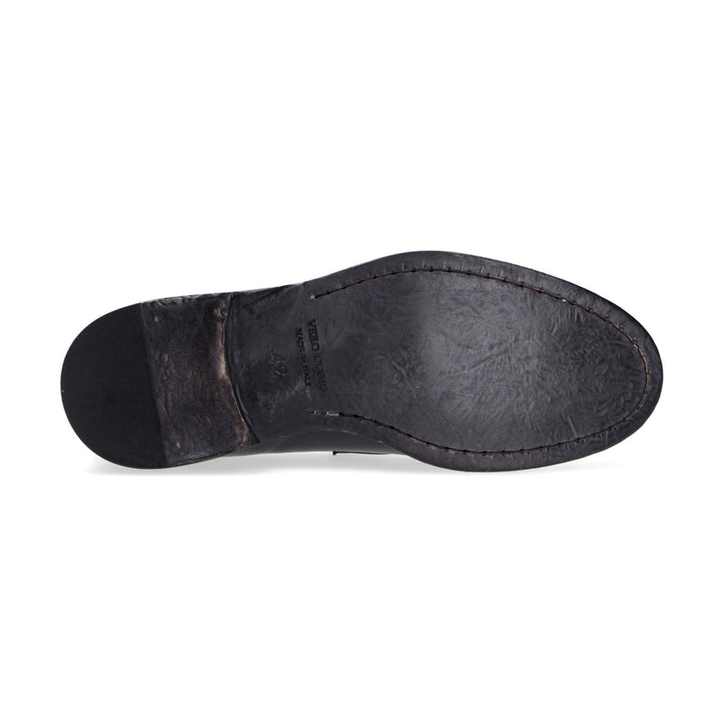 Roberto Botticelli mocassino in pelle blu