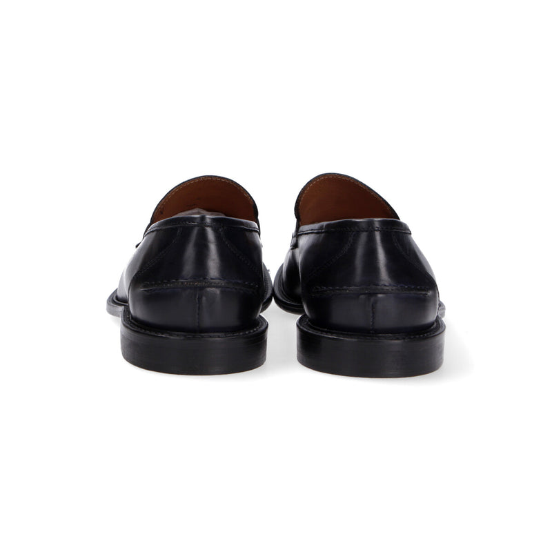 Roberto Botticelli mocassino in pelle blu