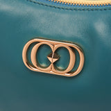 La Carrie Bag borsa bicolor a spalla verde piccola