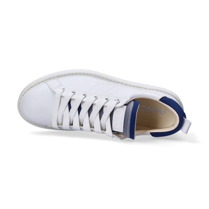 Panchic scarpa in pelle bianco blu
